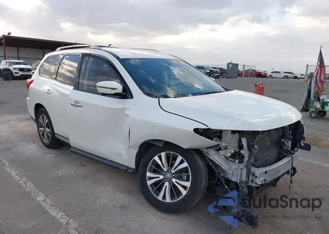 2018 Nissan Pathfinder Sl из США, поврежденный, VIN 5N1DR2MN4JC602520